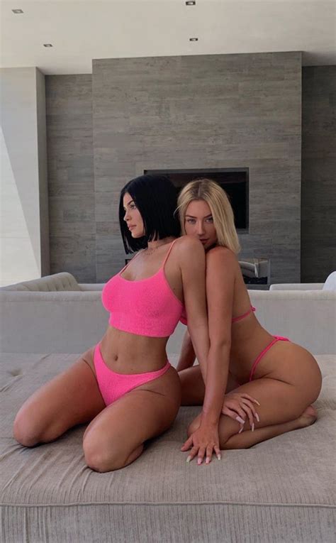Kylie Jenner And Her Bff Stassie Pose In Matching Itty Bitty Bikinis E News Uk