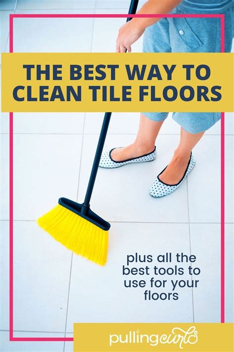 How To Clean Tile Floors With Vinegar And Baking Soda