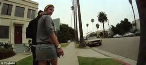 Girls Install Camera In Jeans To Catch Men Ogling Their Bottoms In La