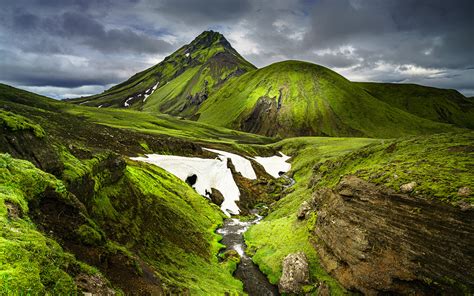 Papeis De Parede 1920x1200 Islândia Montanhas Gaia Naturaleza Baixar