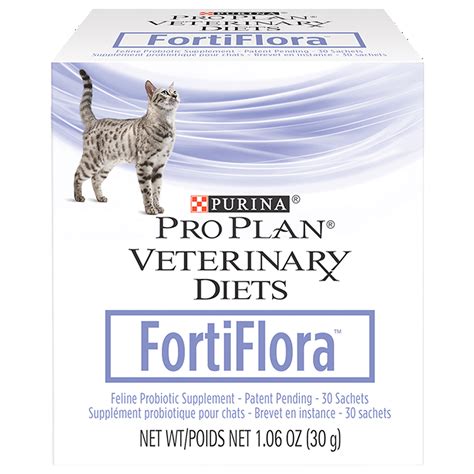 Crafted with pride to give cats the nutrition they need with a taste they love. Purina Veterinary Diets FortiFlora Feline | Cat & Kitten ...