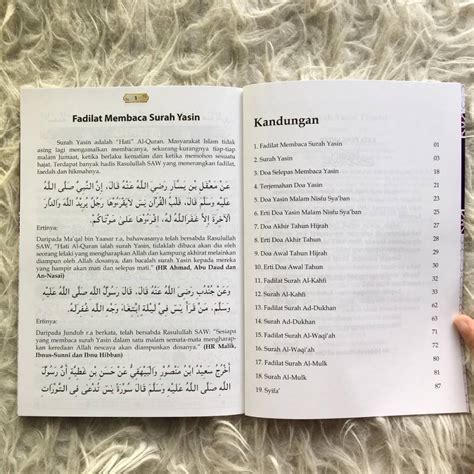 Doa Selepas Baca Surah Yasin Surah Yasin Tahlil Dan Doa Berserta