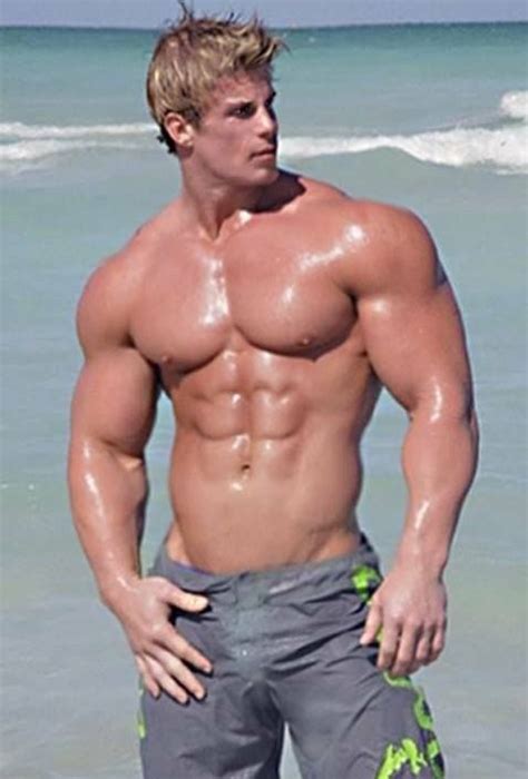 Blonde Guy With Big Muscles Mark Dalton Collection Blonde Guys