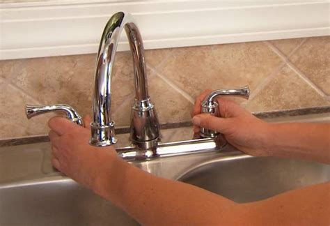 Other faucets are available where the spout works as a sprayer.these faucets also use a. Installing a Kitchen Faucet and Side Sprayer at The Home Depot