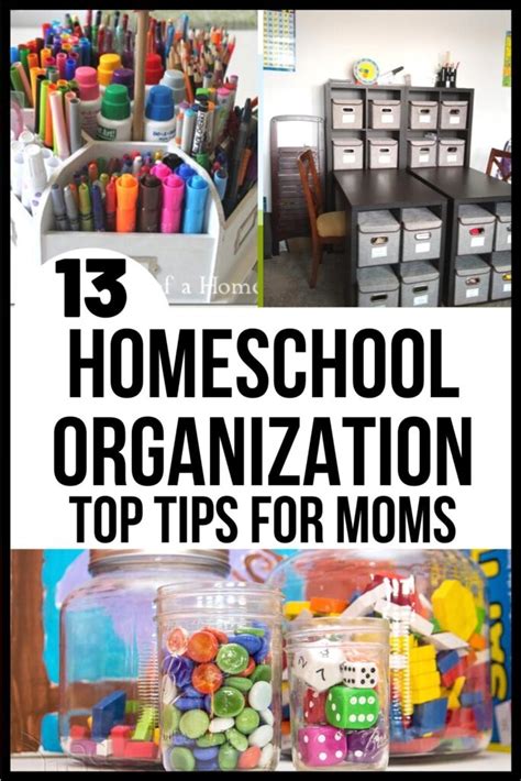 13 Insanely Useful Homeschool Organization Ideas