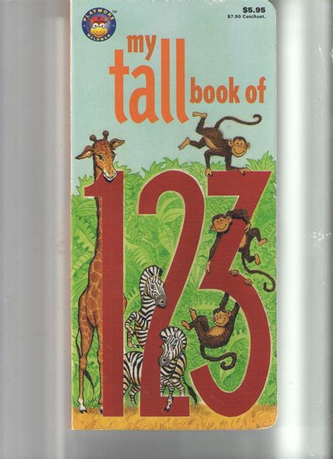 My Tall Book Of 123 My Tall Book Of 9780866110358 Books