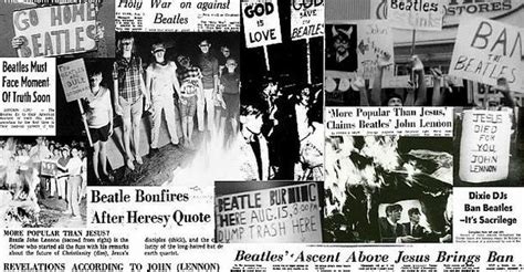 “burn The Beatles” 1966 Bigger Than Jesus The Pop History Dig