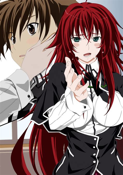 Issei Hyoudou and Rias Gremory by Maximilian-Destroyer on DeviantArt