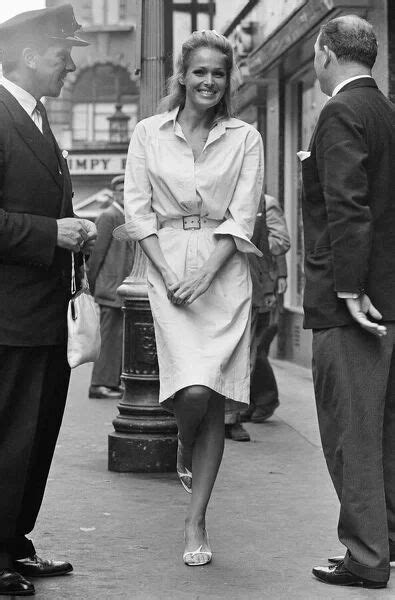 Prints Of Ursula Andress Swiss Actress Pictured Outside The Offices
