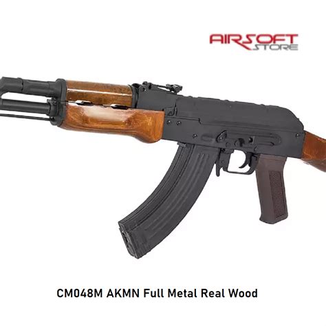 Cm048m Akmn Full Metal Real Wood Airsoft Store