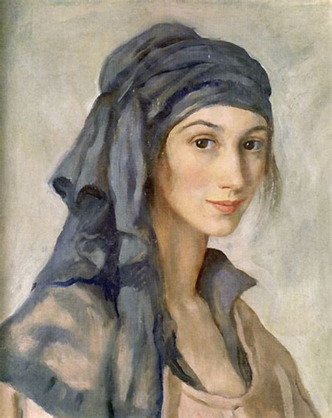 Self Portrait Zinaida Serebriakova Russian 1884 1967 Lart Du