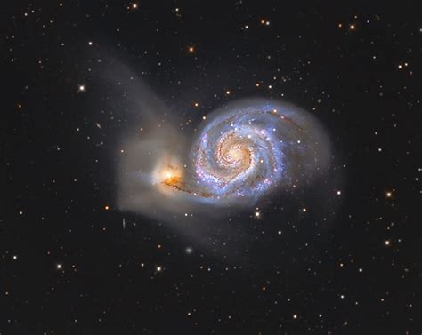 Dont Miss Out On Messier 51 The Wonderful Whirlpool Galaxy