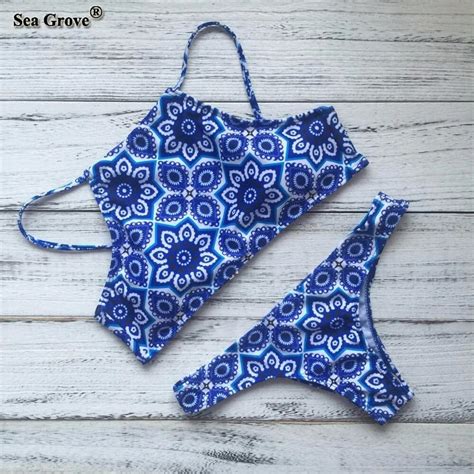 Swimsuits 2016 New Sexy Printing Bikini Set Women Swimsuit Brazilian Biquini Swimwear Bathing