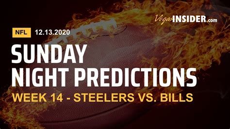 Sunday Night Football Predictions Week 14 Nfl Picks And Odds