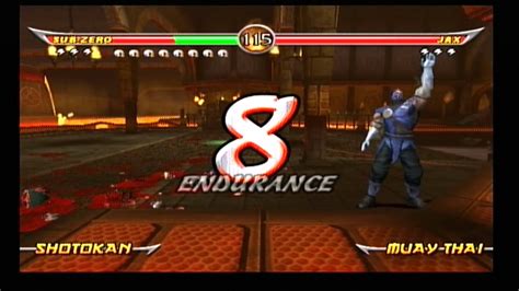 Mortal Kombat Armageddon Sub Zero Endurance Mode Youtube
