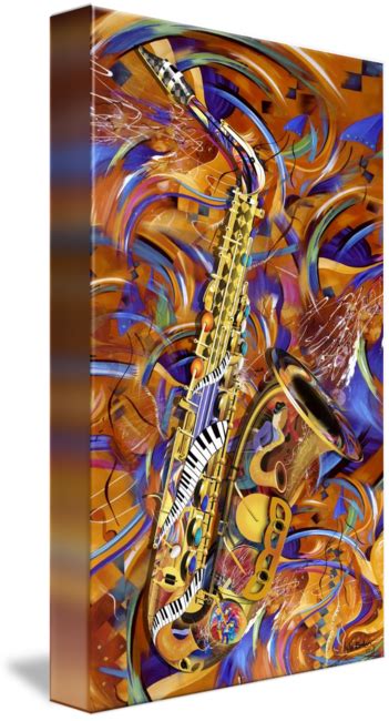 a little sax abstract colorful jazz saxophone prin by julie borden jazz saxophone abstract