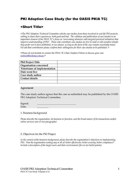 A case study is a piece of information, that students may be asked to publish on behalf of a company. 49 Free Case Study Templates ( + Case Study Format ...