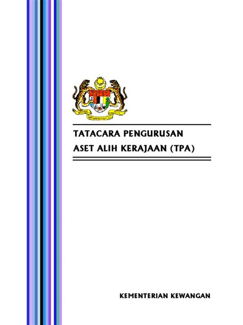 Jadual 2 proses kerja pendaftaran aset alih kerajaan. Tatacara Aset Alih Kerajaan