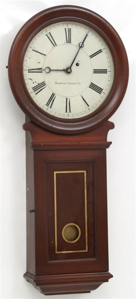 Sold Price Boston Clock Co Wall Regulator Clock November 6 0120 1100 Am Est