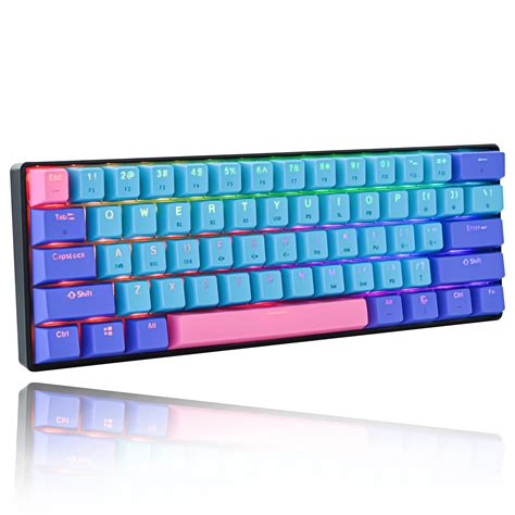 Buy Surmen Gt61 60 Mechanical Gaming Keyboard 60 Percent Rgb Backlit