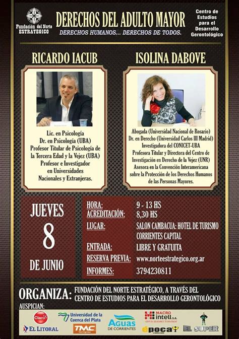 Evento Sobre Derechos Del Adulto Mayor En Argentina Central