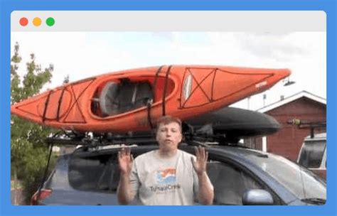 How To Strap A Kayak To A Roof Rack Kayak Help