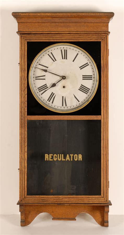 Price Guide For Regulator Wall Clock Late 19th