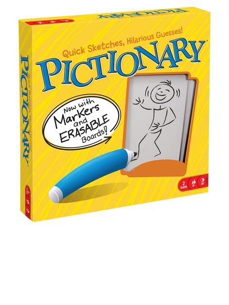 Pictionary Quick Draw Guessing Board Game