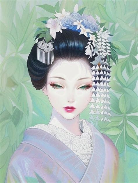 Pin By Cindy Fujimura On Art Mostly Painting In 2024 Geisha Art