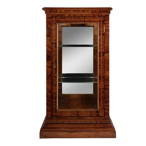 Curio cabinets | corner curios, glass display cabinets & more curio cabinets for sale. Art Deco Walnut Curio Cabinet - Solvang Antiques