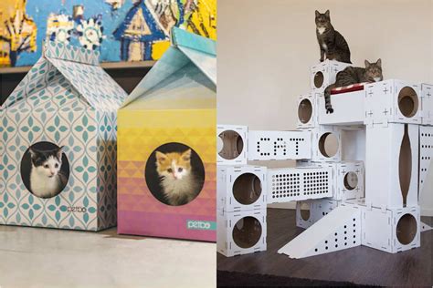Ambil dari desain rumah yang kita kuasai atau kita tahu. Gunakan Bahan Tak Terpakai, 10 Ide Rumah Kucing Terbuat ...