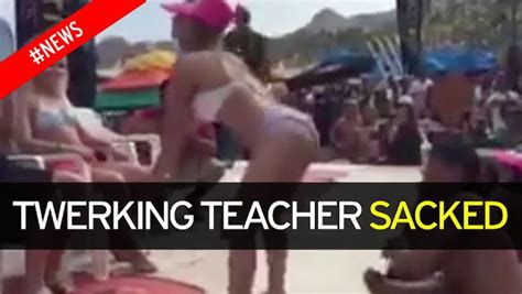Twerking Primary School Teacher Sacked After Video Of Her Shaking Her Stuff In Bikini On Holiday