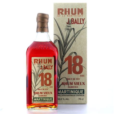 J Bally 18 Year Old Rhum Martinique Rum Auctioneer