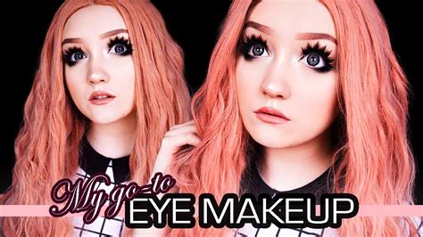Doll Eye Makeup Tutorial My Go To Eye Enlarging Makeup Routine Youtube