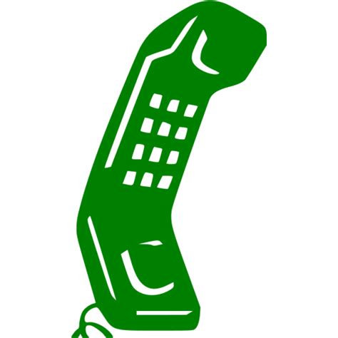 Green Phone 6 Icon Free Green Phone Icons