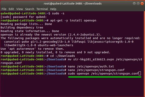 Openvpn Setup Ubuntulinux Command Line Strong Technology