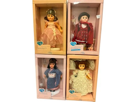 lot 4 8” ginny vogue dolls