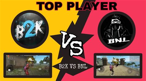 Get stylish, cool, unique, funny free fire guild name. B2K VS BNL | FREE FIRE TOP PLAYER | EP - 01 - YouTube