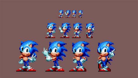 Other Sonic Poses In Mania Style By Doa687 On Deviantart