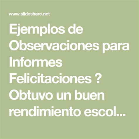 76782243 Ejemplos De Observaciones Para Informes