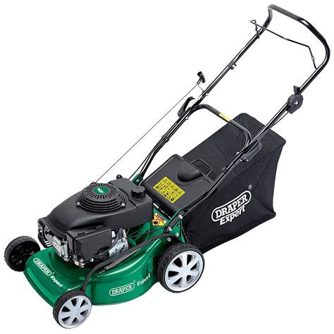 Draper Expert 135cc 4hp 400mm Garden Grass Cutting Petrol Lawn Mower