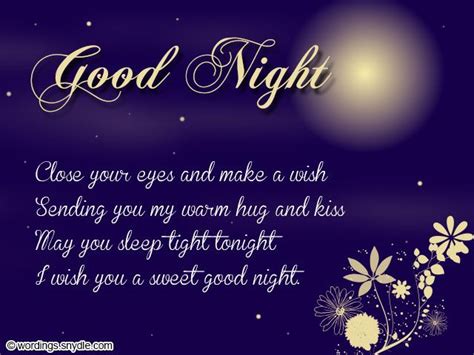 Sweet Goodnight Messages And Cute Goodnight Text Messages Wordings