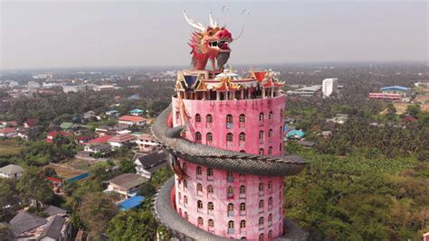 Step Inside The Giant Dragon Of The Wat Samphran Temple Atlas Obscura
