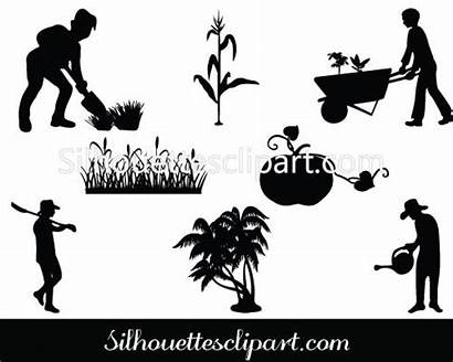 Agriculture Clipart Vector Rare Silhouette Clip Clipground