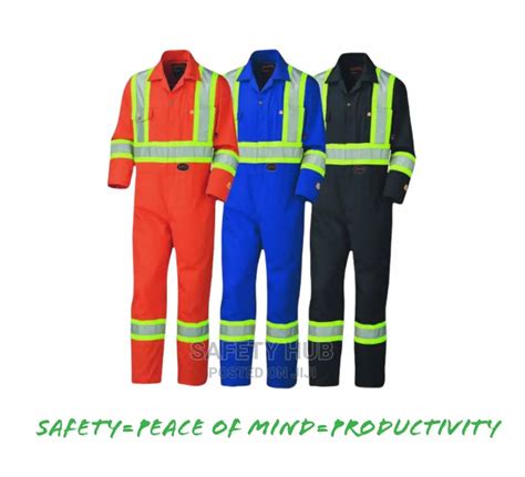 Colorful Safety Reflective Overalls In Nairobi Central Safetywear