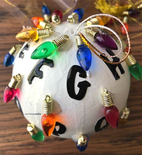How To Make Your Own Diy Stranger Things Ornament