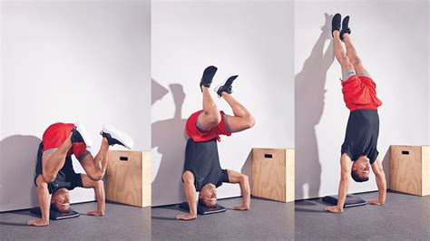 The Exercise Progressions Thatll Help You Nail Handstand Pushups