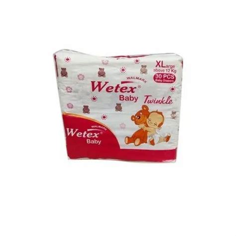 Wetex Extra Large Baby Jumbo Diaper Size Xl Packaging Size 30 Pcs