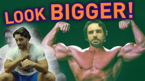 How To Look Bigger Work These 4 Muscles Now Youtube