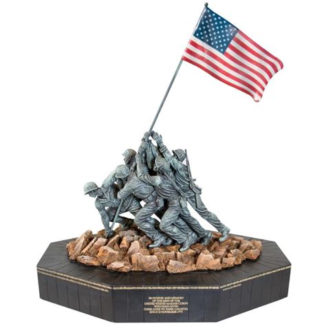 Muzemerch Iwo Jima Us Marines Raising The Flag Memorial Statuary